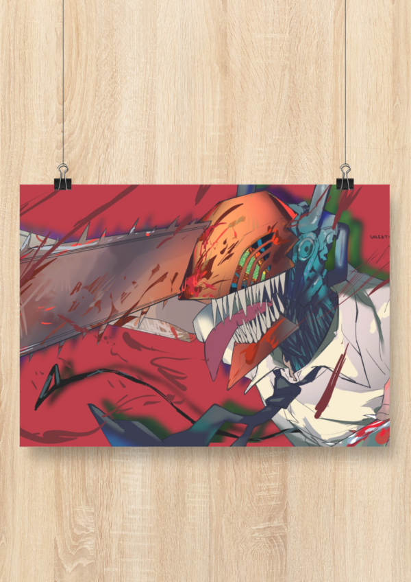 Denji - Chainsaw Man Poster