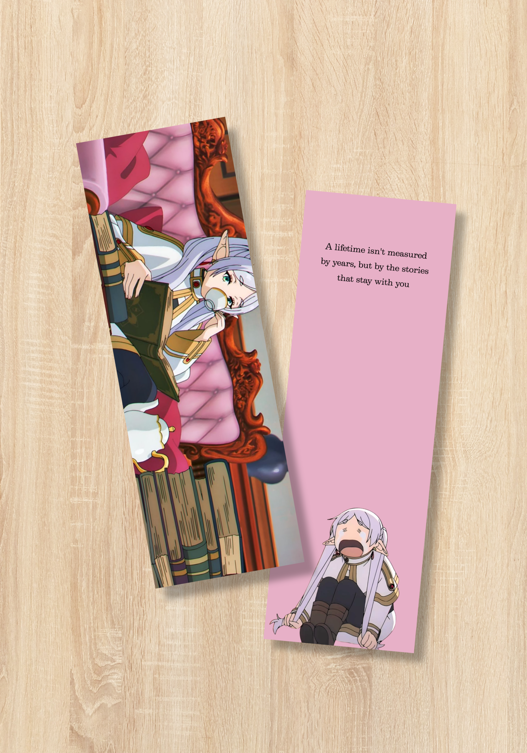 frieren-bookmark-glossy
