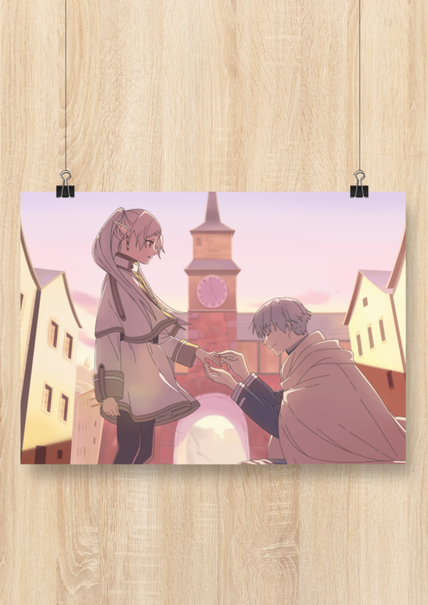 Frieren: Beyond Journey's End- Himmel's Eternal Promise Poster