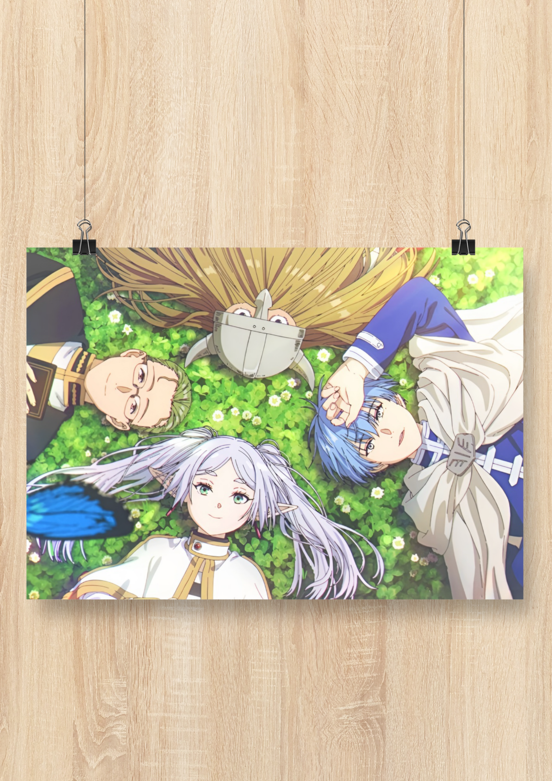 frieren-beyond-journeys-end-field-of-memories-poster