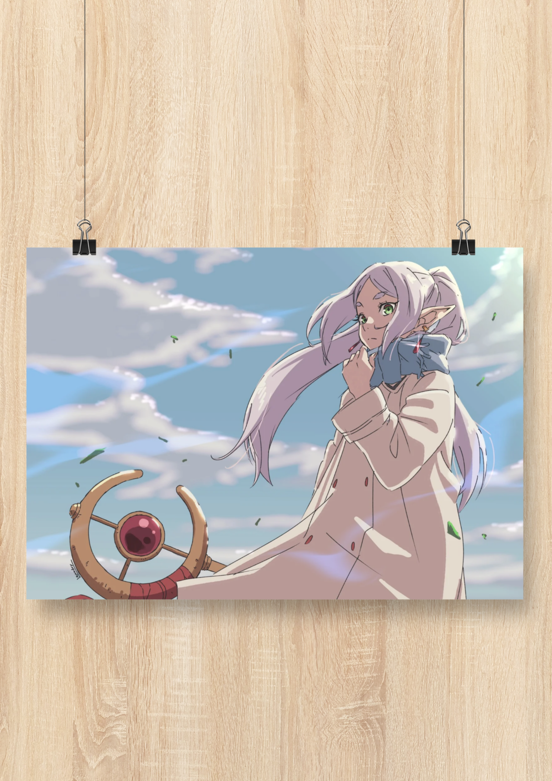 frieren-beyond-journeys-end-frieren-poster-style-2