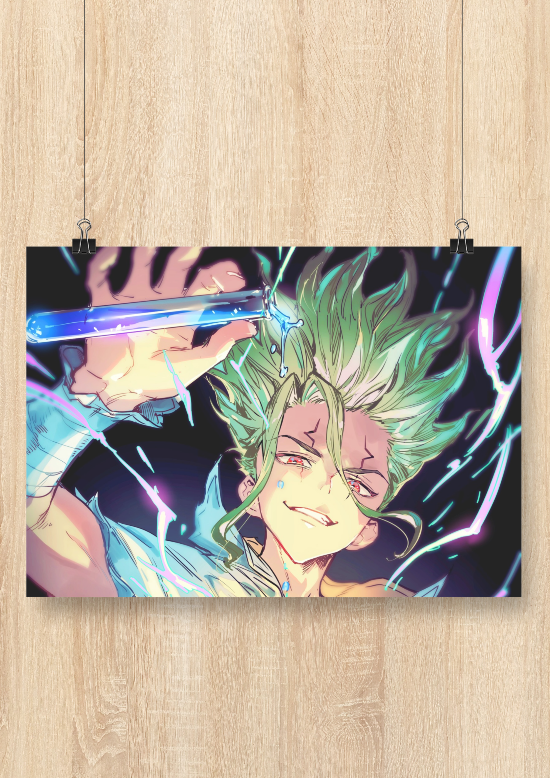 dr-stone-style-7-poster