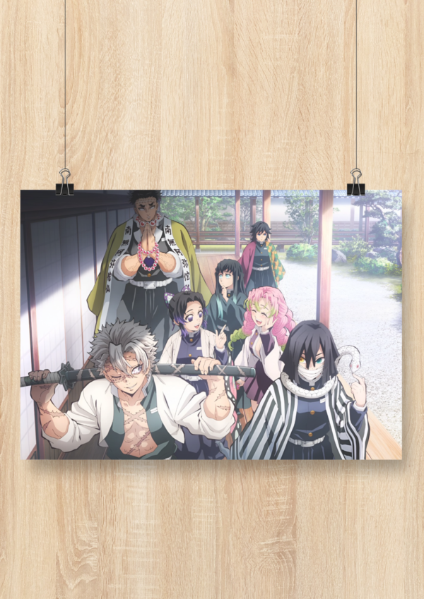 Hashiras Poster Demon Slayer