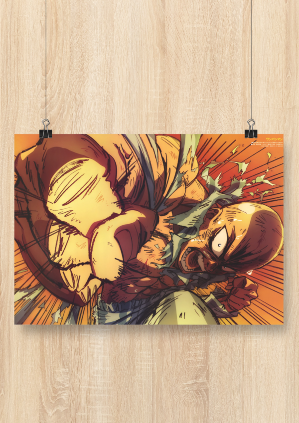 One Punch Man: Saitama Poster Style 1