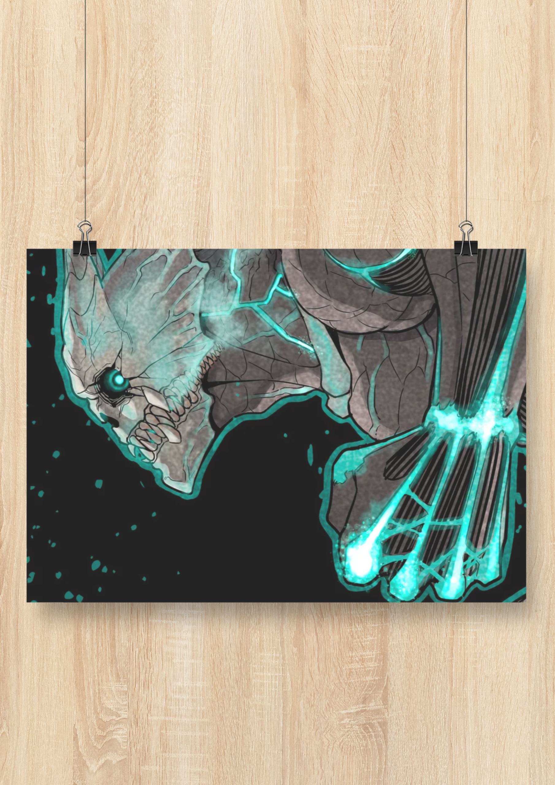 kaiju-no-8-kifta-hibino-poster-style-1