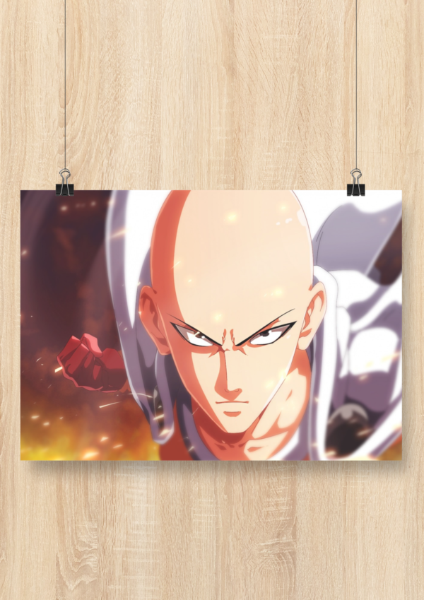 One Punch Man: Saitama Poster Style 2
