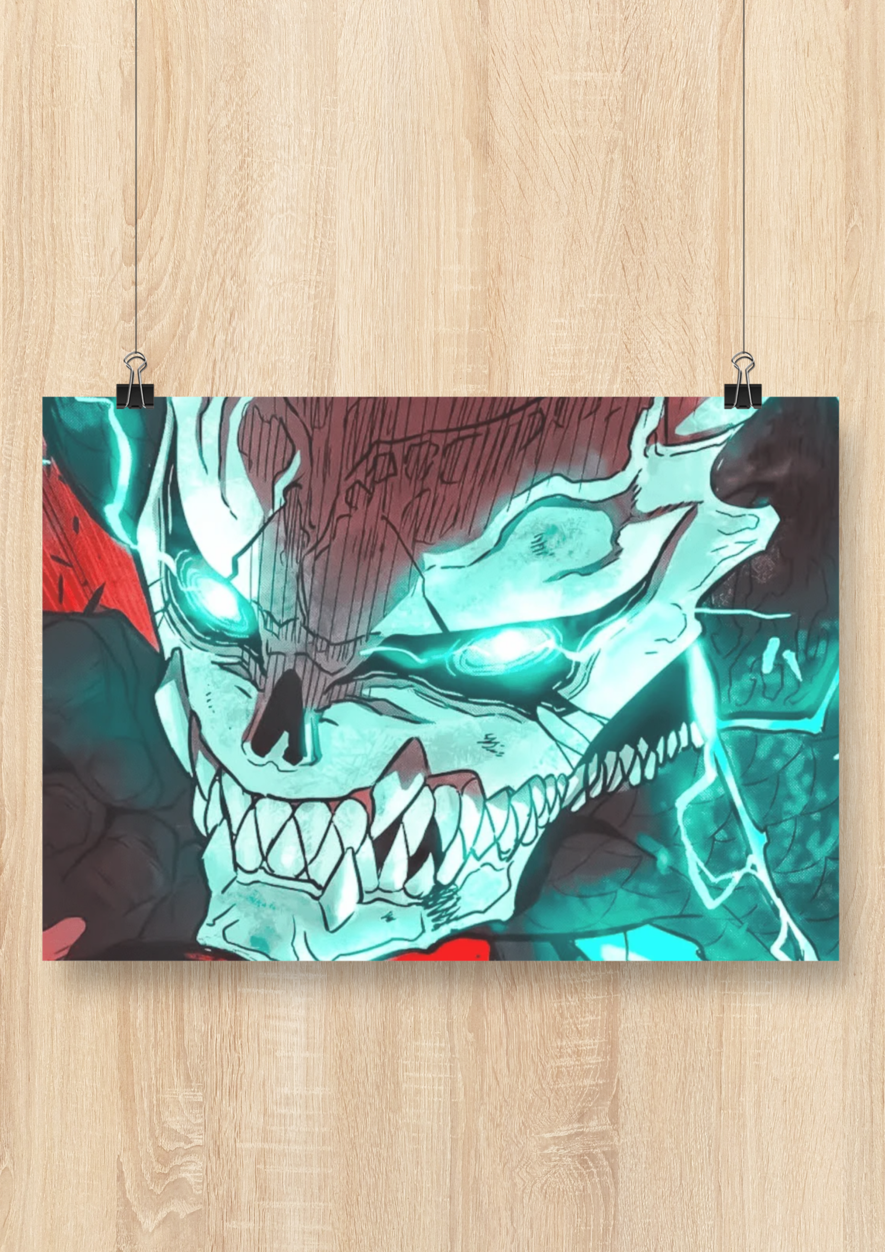 kaiju-no-8-kafta-hibino-poster-style-2