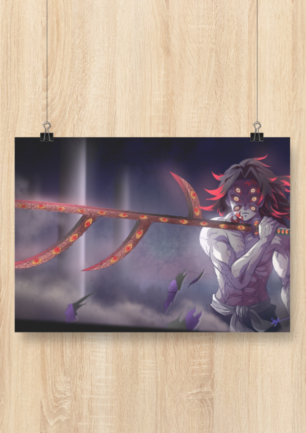 Kokushibo Poster Demon Slayer