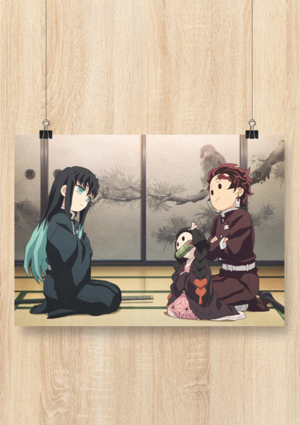 Confused Muichiro Poster Demon Slayer