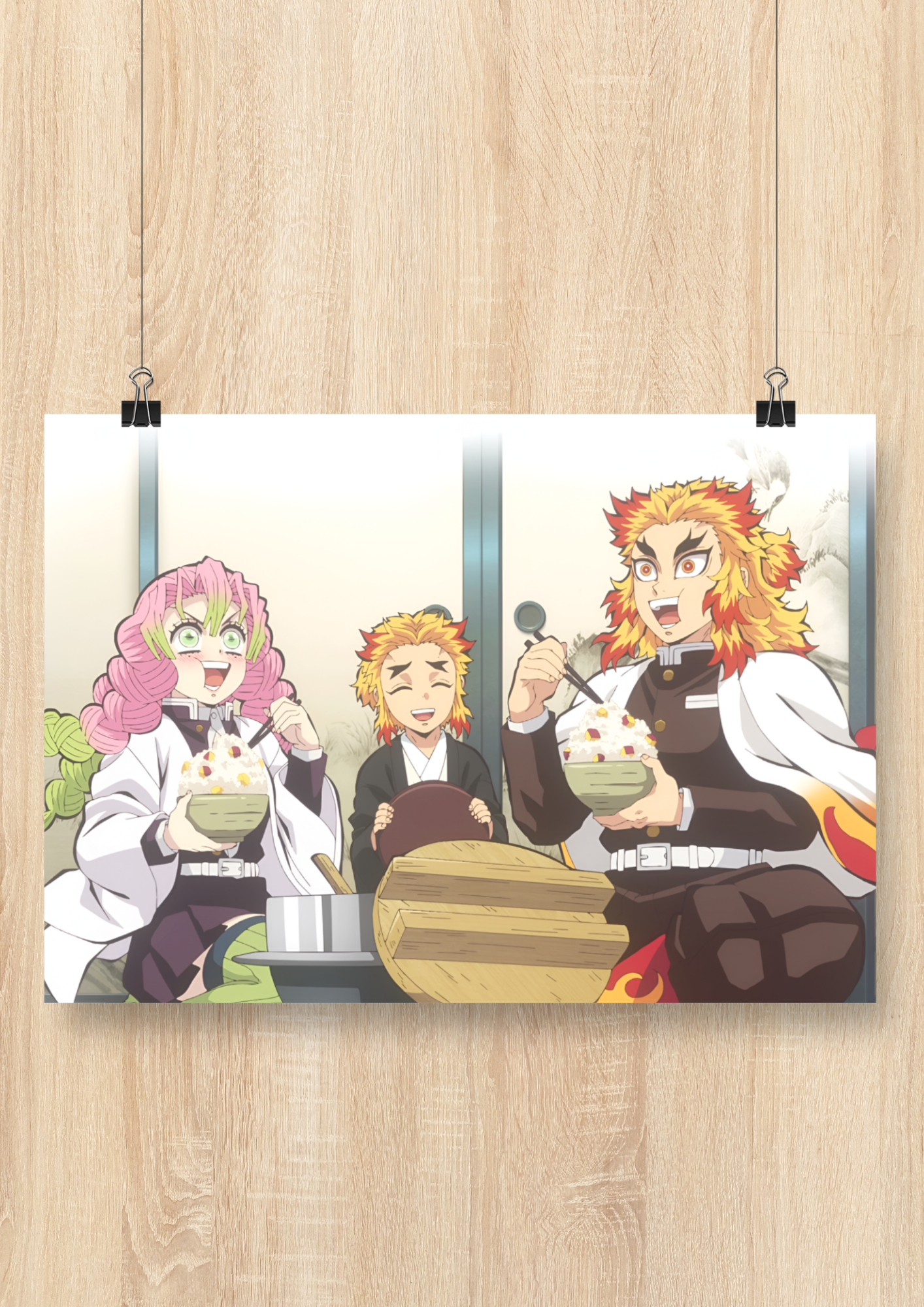 mitsuri-and-rengoku-poster-demon-slayer