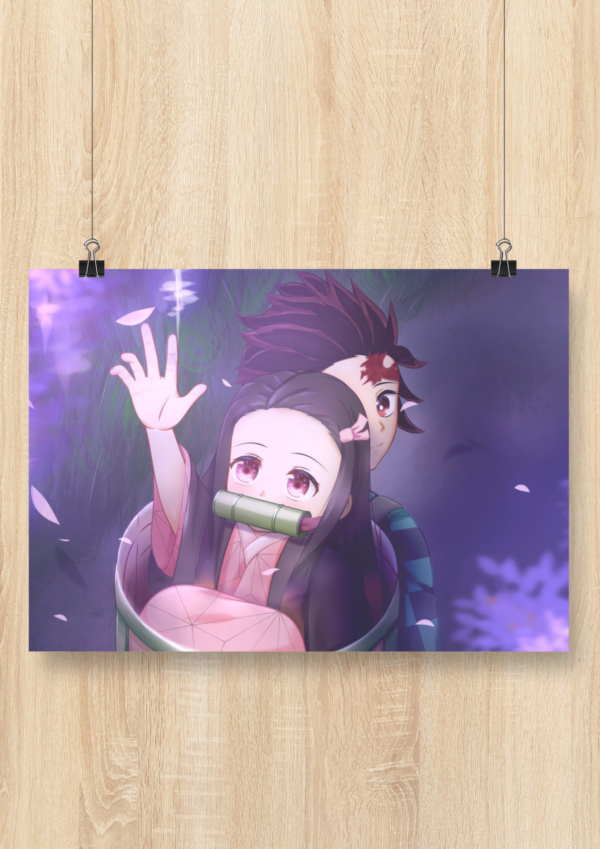 Tanjiro and Nezuko Poster Demon Slayer